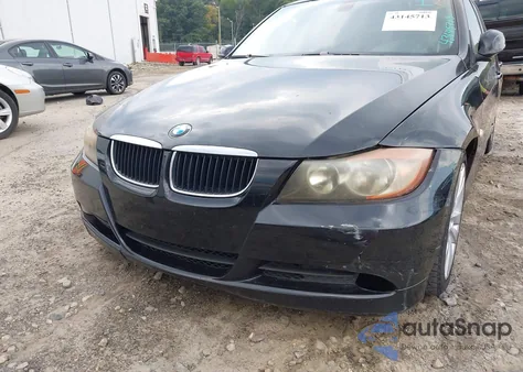 2006 BMW 325I z USA, uszkodzony, nr VIN WBAVB135X6PT11297